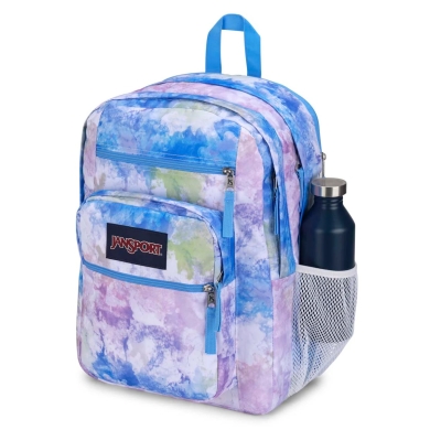 JanSport Alltags-Rucksack Big Student Batik Wash blau 34 Liter